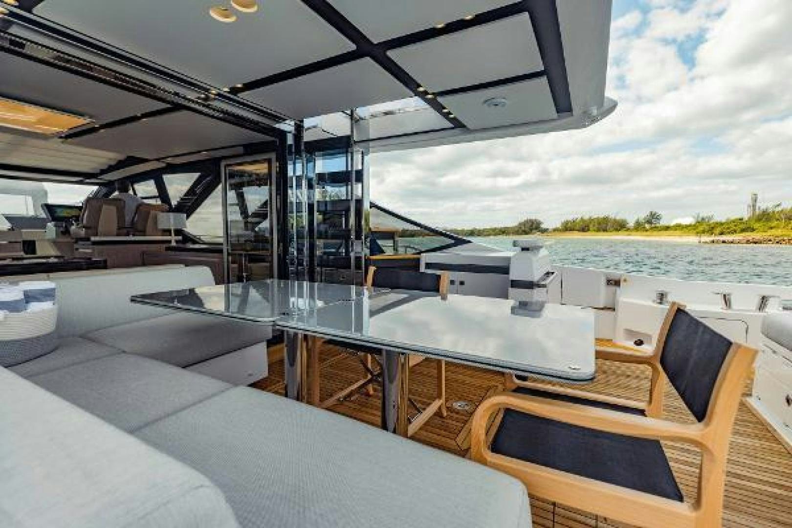 inside of a boat aboard SEA BAR Yacht for Sale