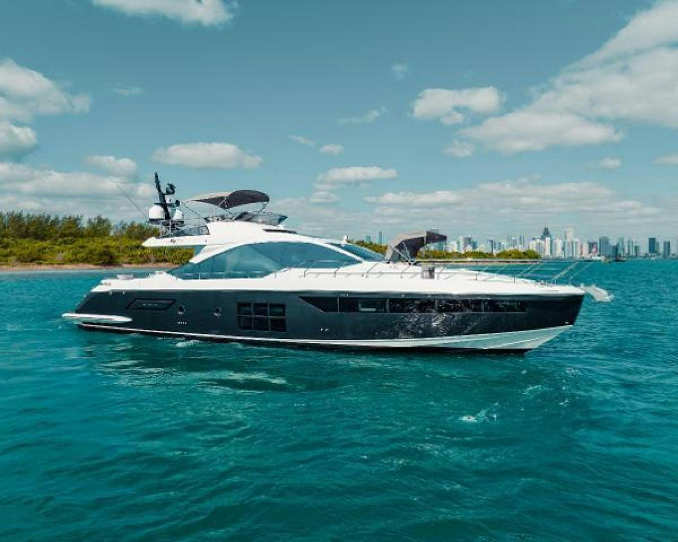 a boat in the water aboard SEA BAR Yacht for Sale