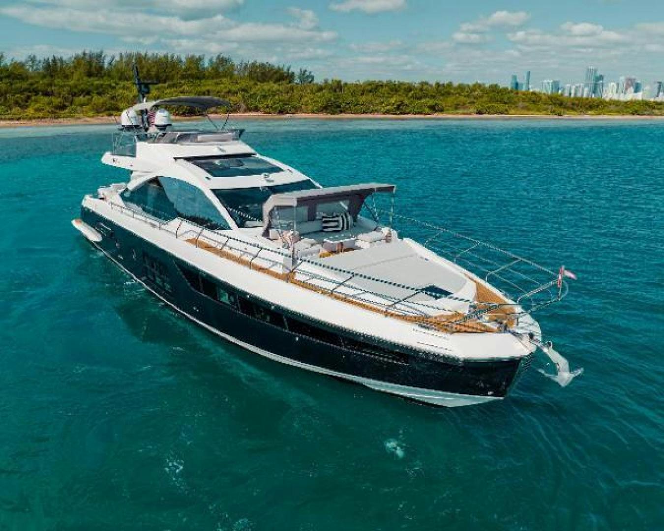 a boat on the water aboard SEA BAR Yacht for Sale