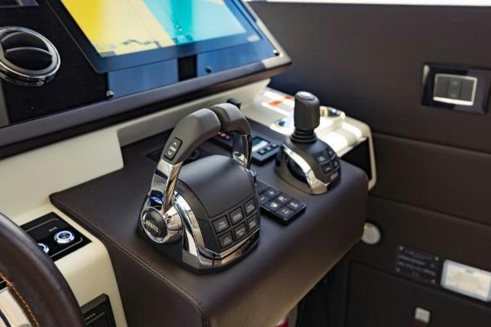 a telephone on a desk aboard SEA BAR Yacht for Sale