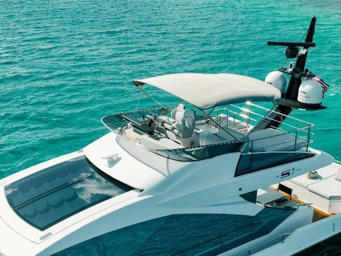 a boat on the water aboard SEA BAR Yacht for Sale