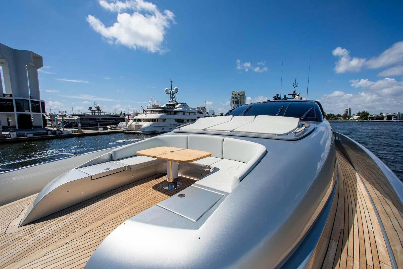 a boat on the water aboard CHOP CHOP Yacht for Sale
