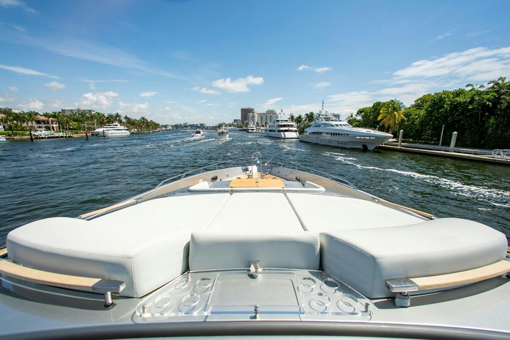 a boat on the water aboard CHOP CHOP Yacht for Sale