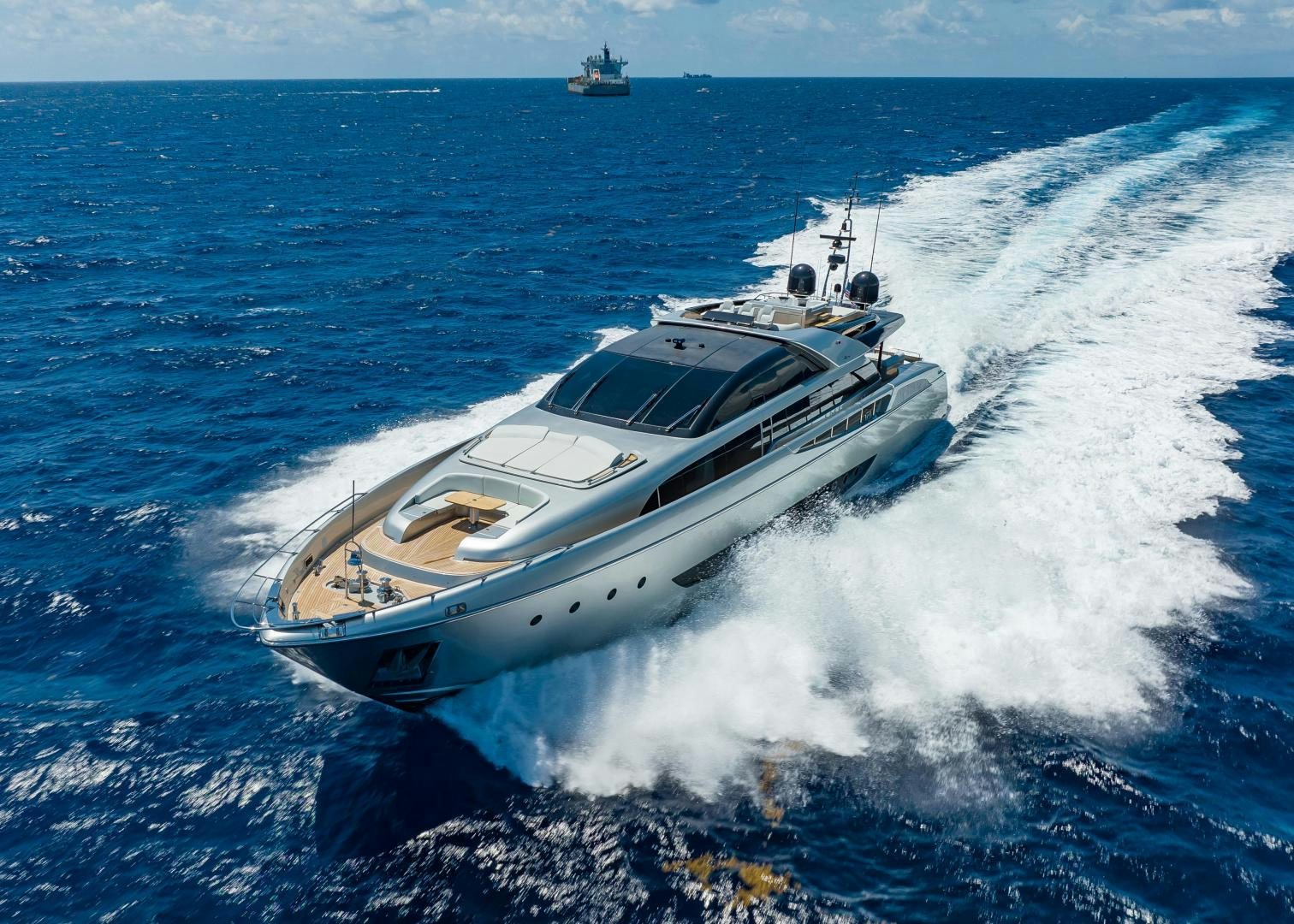 a boat on the water aboard CHOP CHOP Yacht for Sale