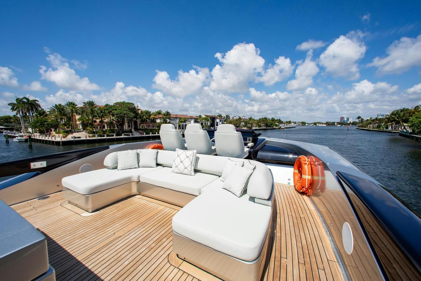 a boat on the water aboard CHOP CHOP Yacht for Sale