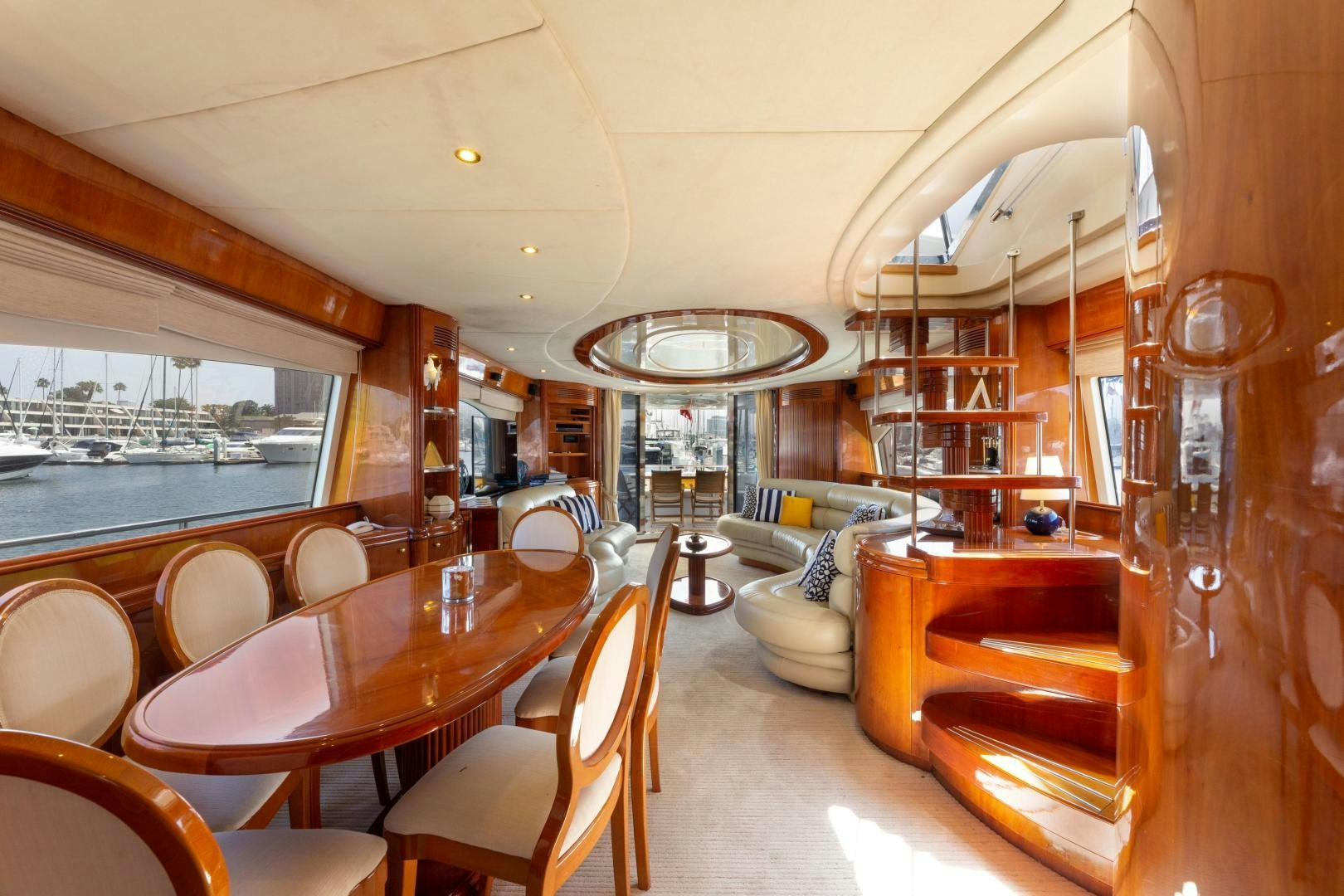 inside of a boat aboard GRAVITY Yacht for Sale