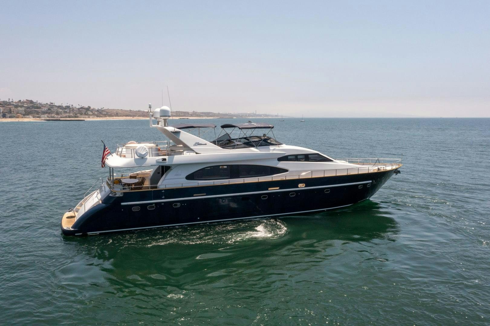 a boat on the water aboard GRAVITY Yacht for Sale