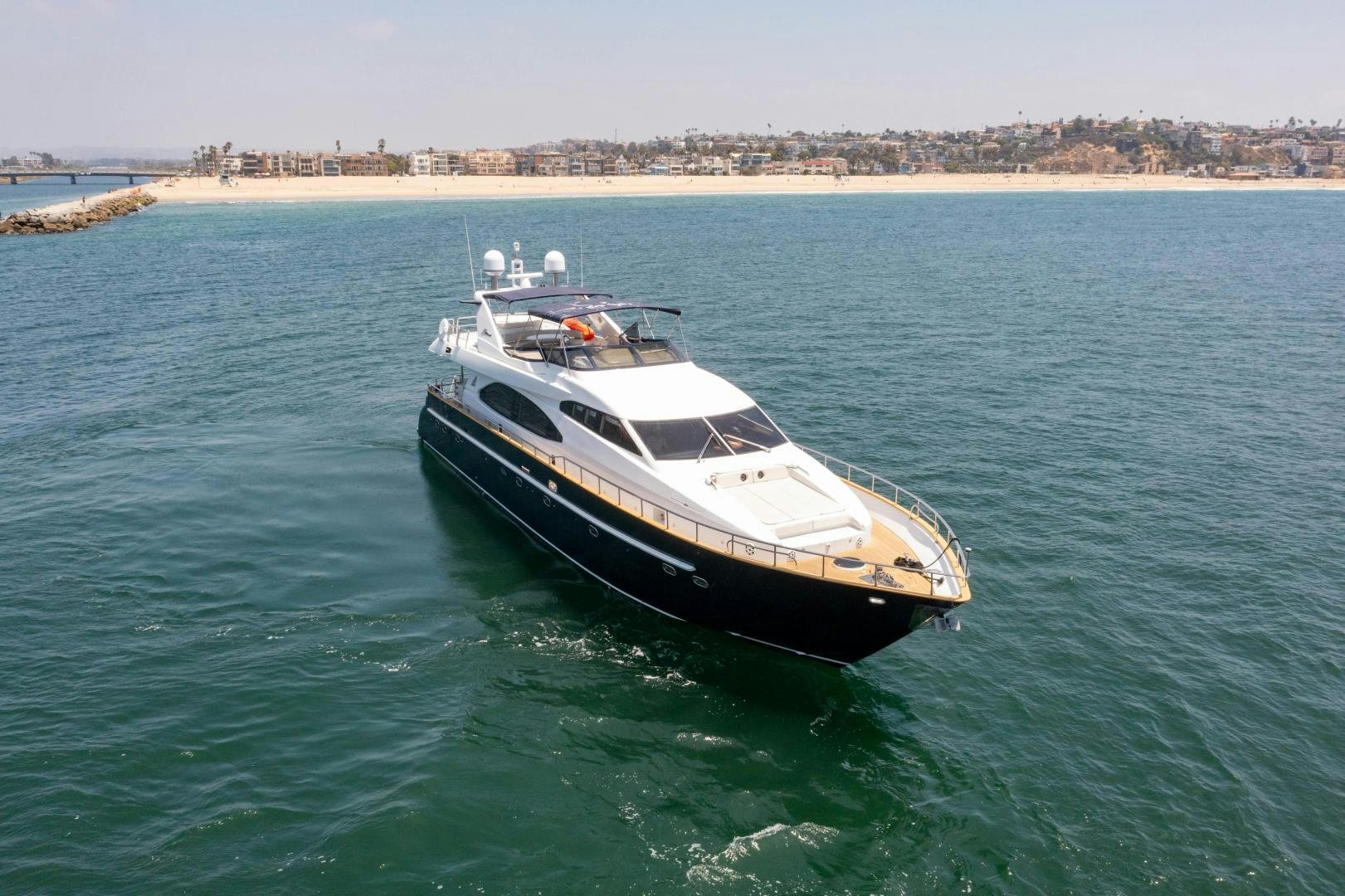 a boat on the water aboard GRAVITY Yacht for Sale