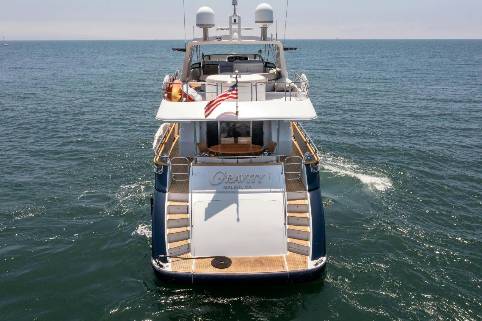a boat in the water aboard GRAVITY Yacht for Sale