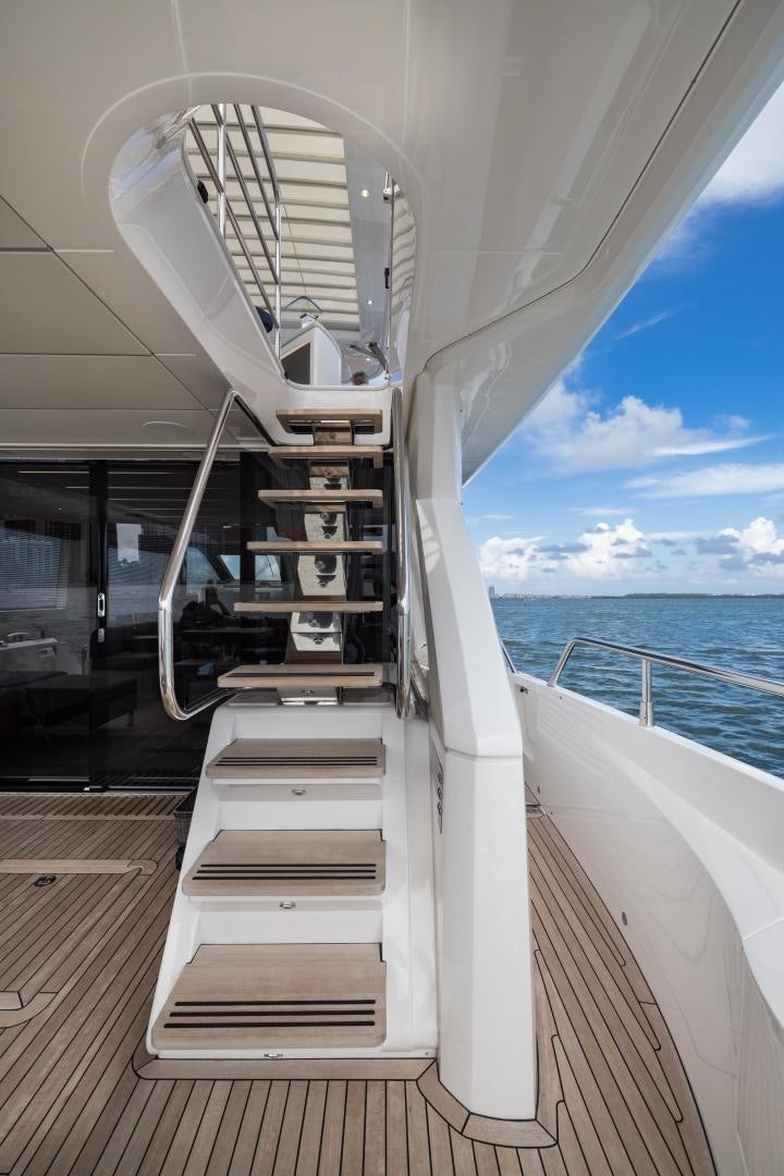 a boat on the water aboard MR. G Yacht for Sale