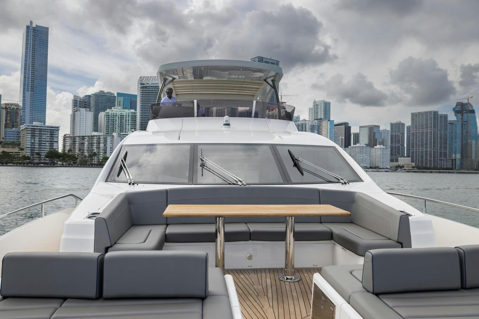 a boat on a body of water aboard MR. G Yacht for Sale