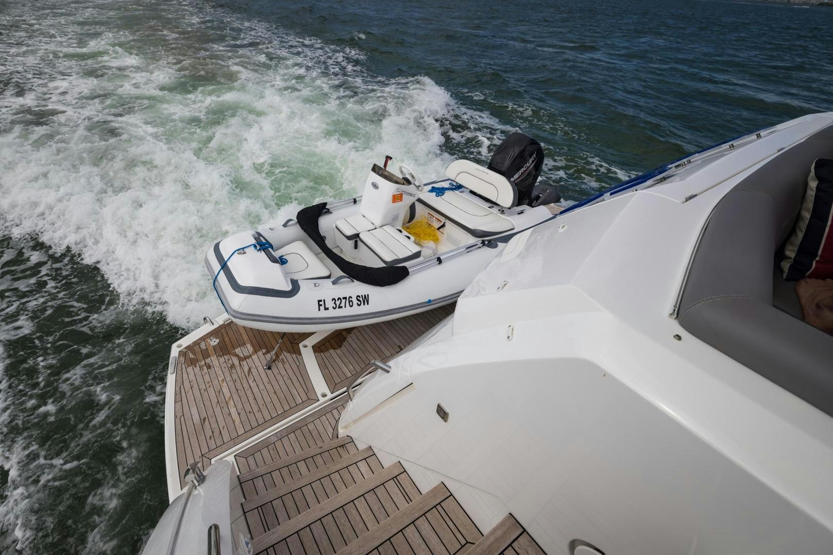 a boat on the water aboard MR. G Yacht for Sale