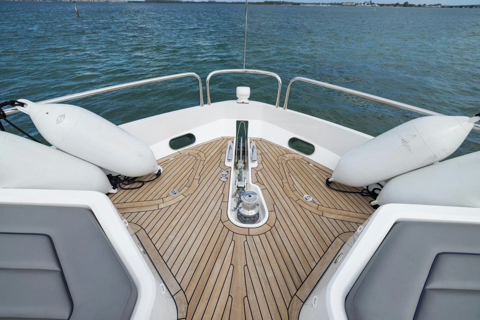 a boat on the water aboard MR. G Yacht for Sale