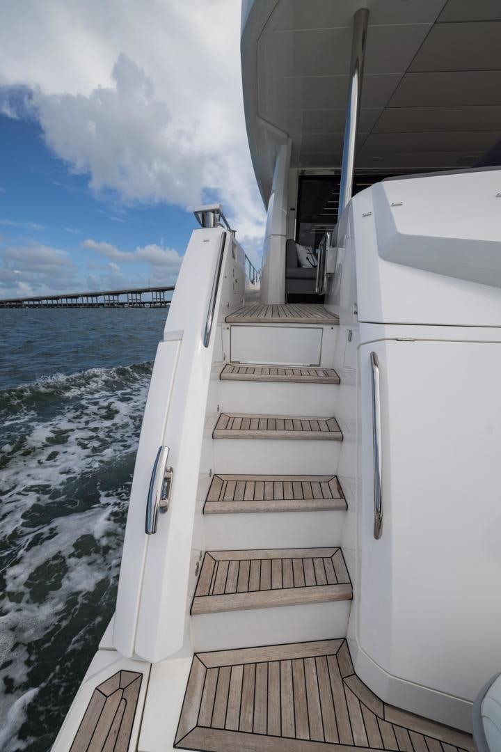 a boat on the water aboard MR. G Yacht for Sale