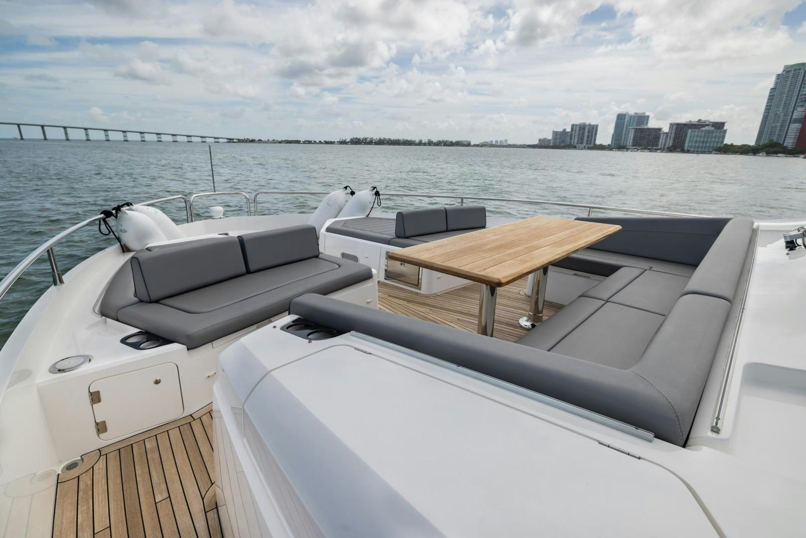 a boat on the water aboard MR. G Yacht for Sale
