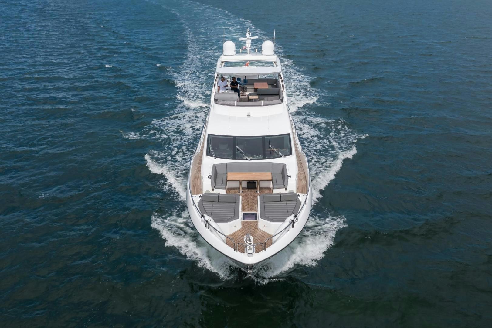 a boat on the water aboard MR. G Yacht for Sale
