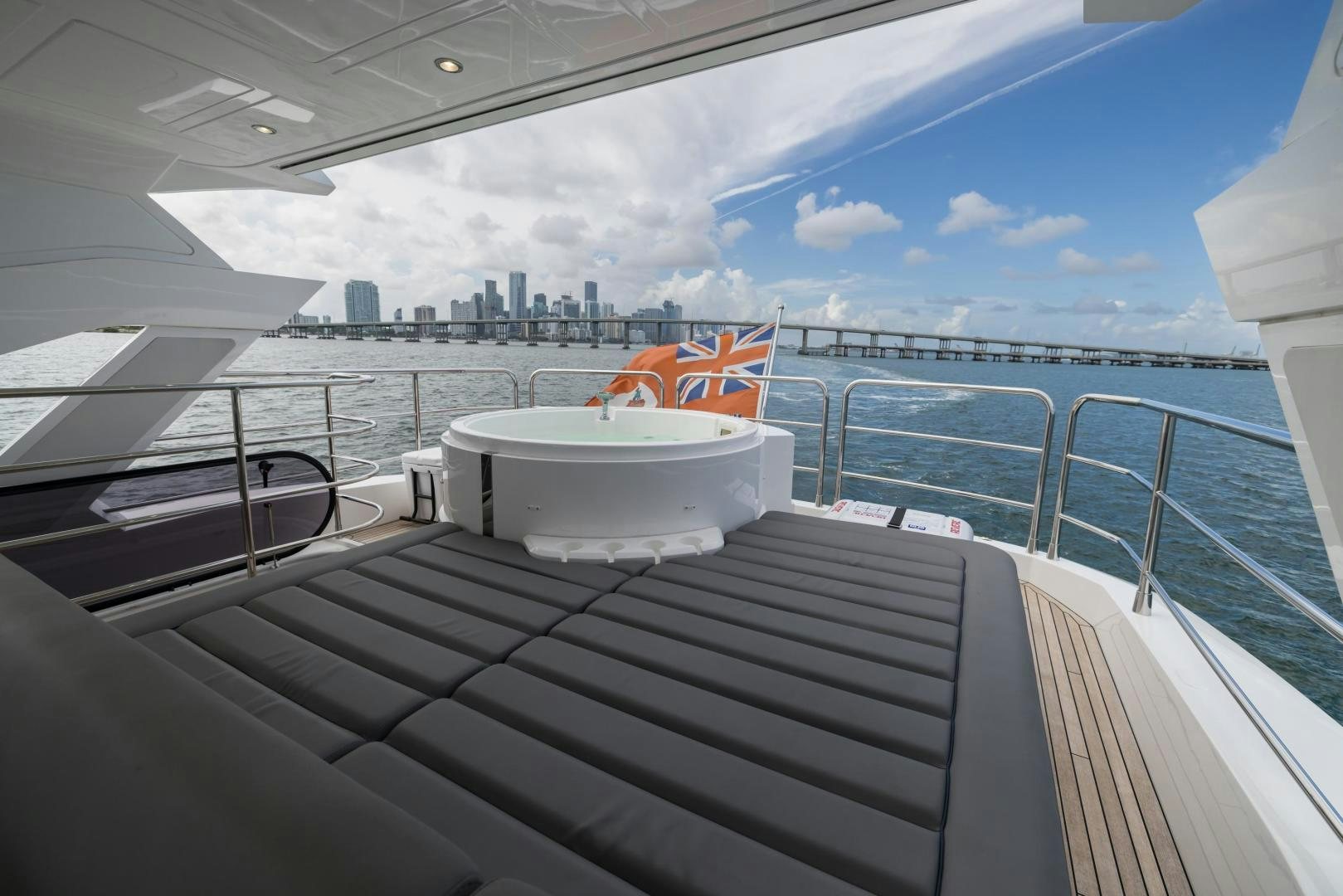 a boat on a body of water aboard MR. G Yacht for Sale