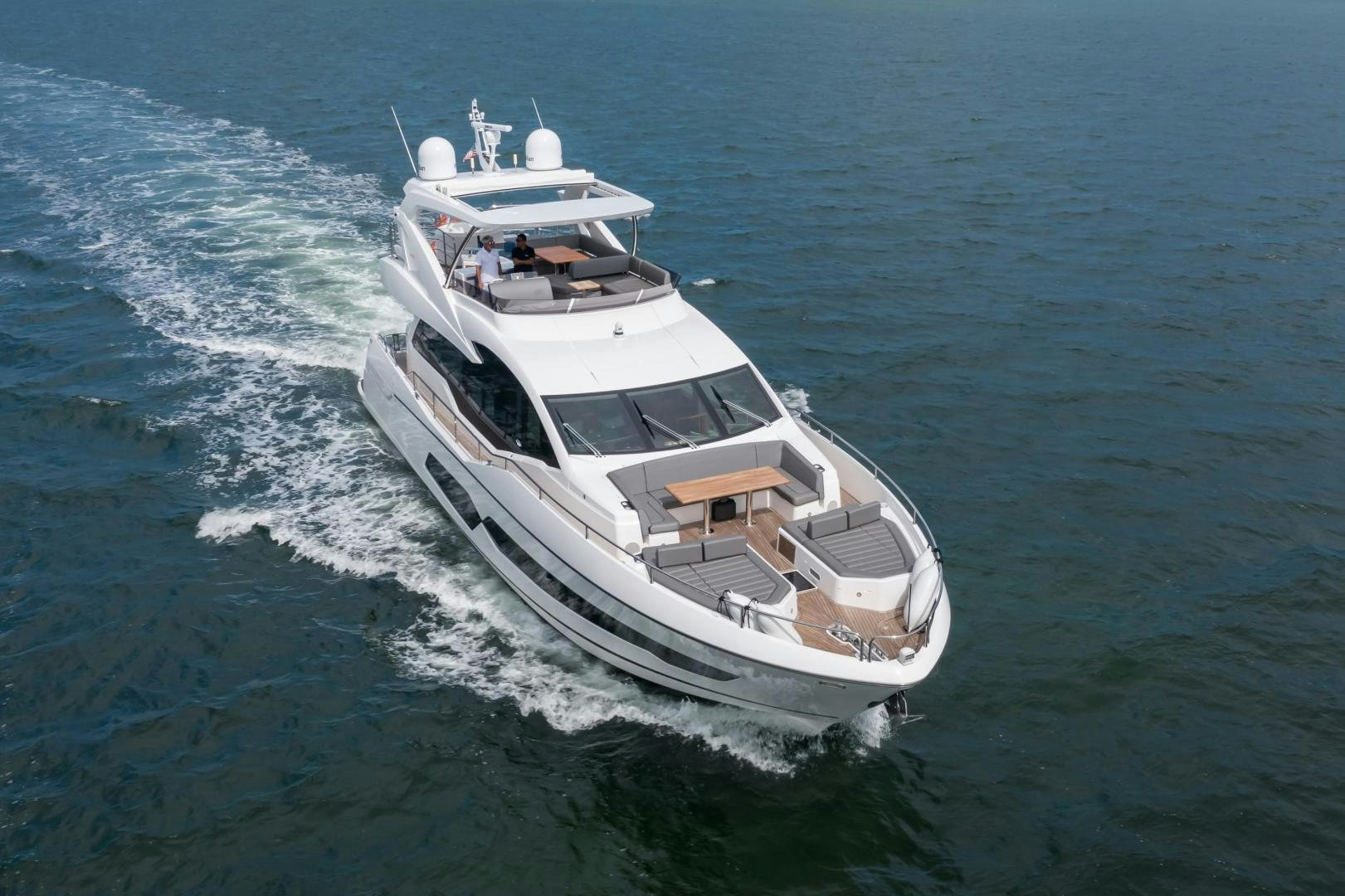 a boat in the water aboard MR. G Yacht for Sale
