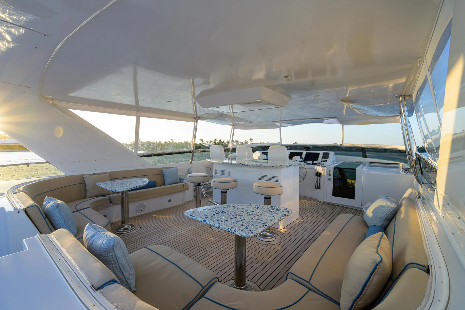 inside of a boat aboard IRISH EI'S Yacht for Sale