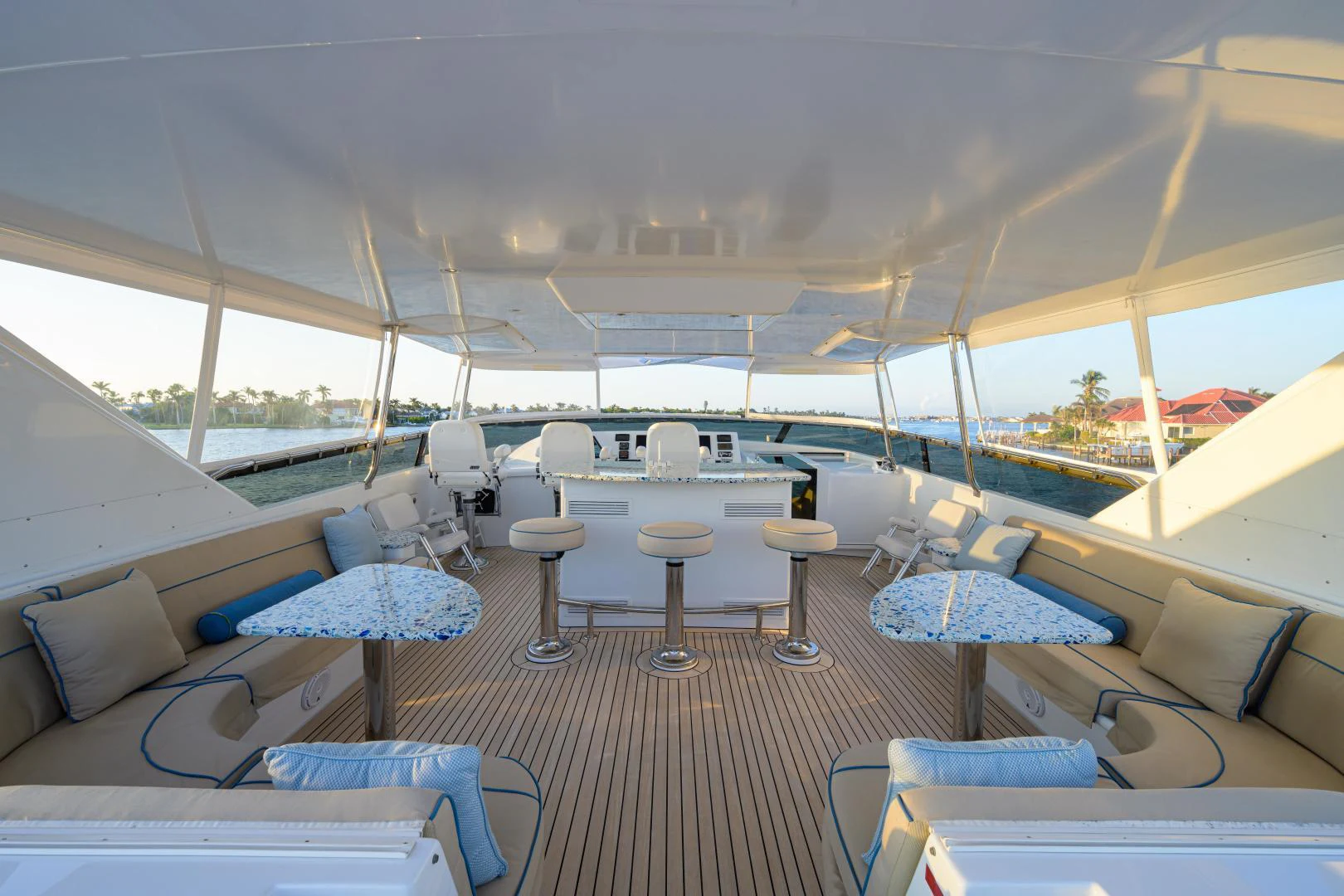 inside of a boat aboard IRISH EI'S Yacht for Sale