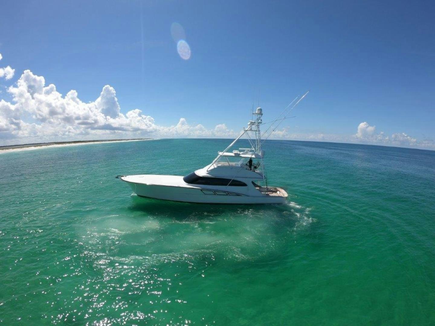 a boat in the water aboard PULLIN WIRE Yacht for Sale