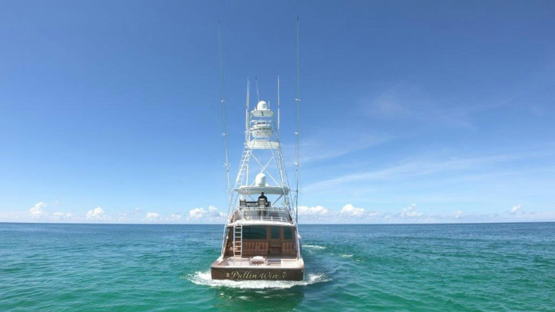 a boat in the water aboard PULLIN WIRE Yacht for Sale