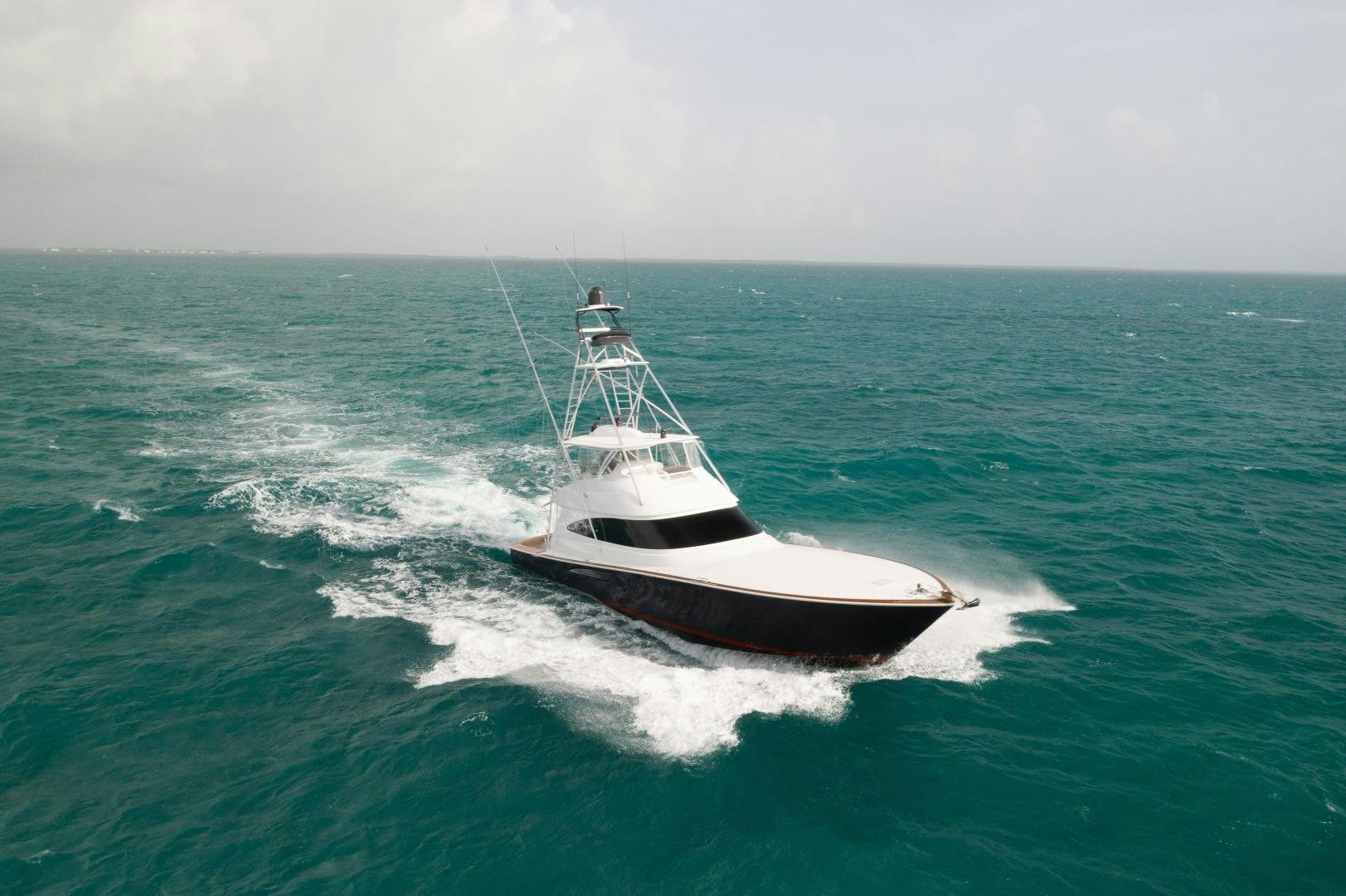 a boat on the water aboard DAWG DAZE Yacht for Sale