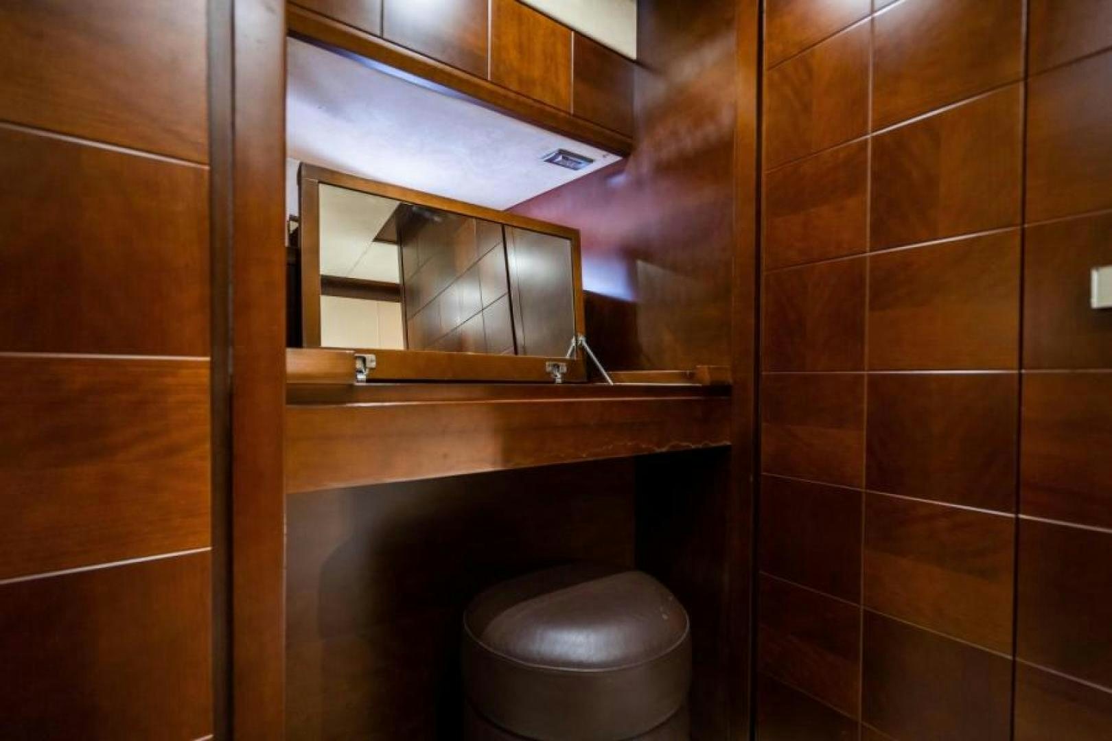 a bathroom with a toilet aboard KNOT WOKE Yacht for Sale