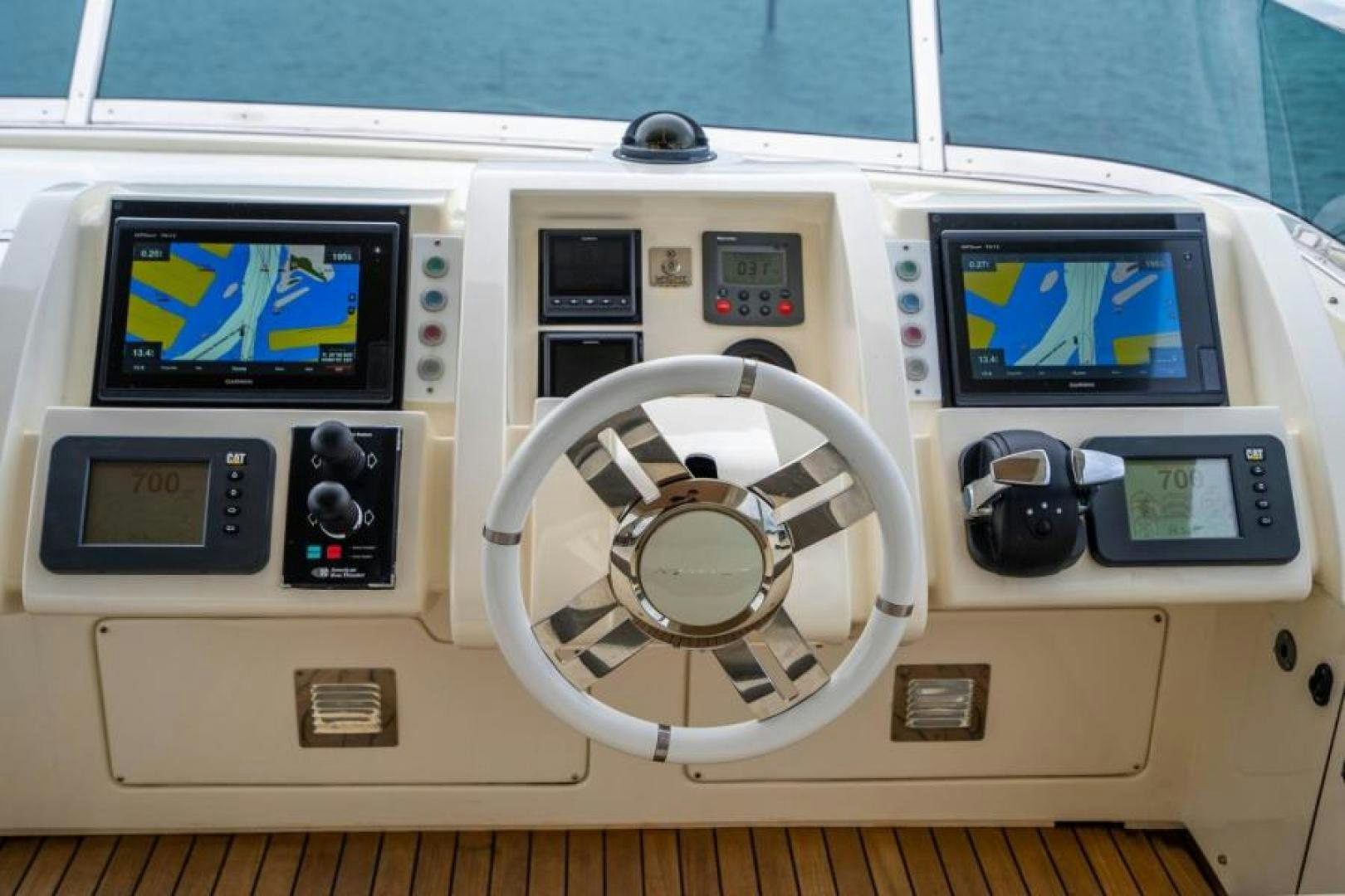 a white control panel with a fan and buttons aboard KNOT WOKE Yacht for Sale