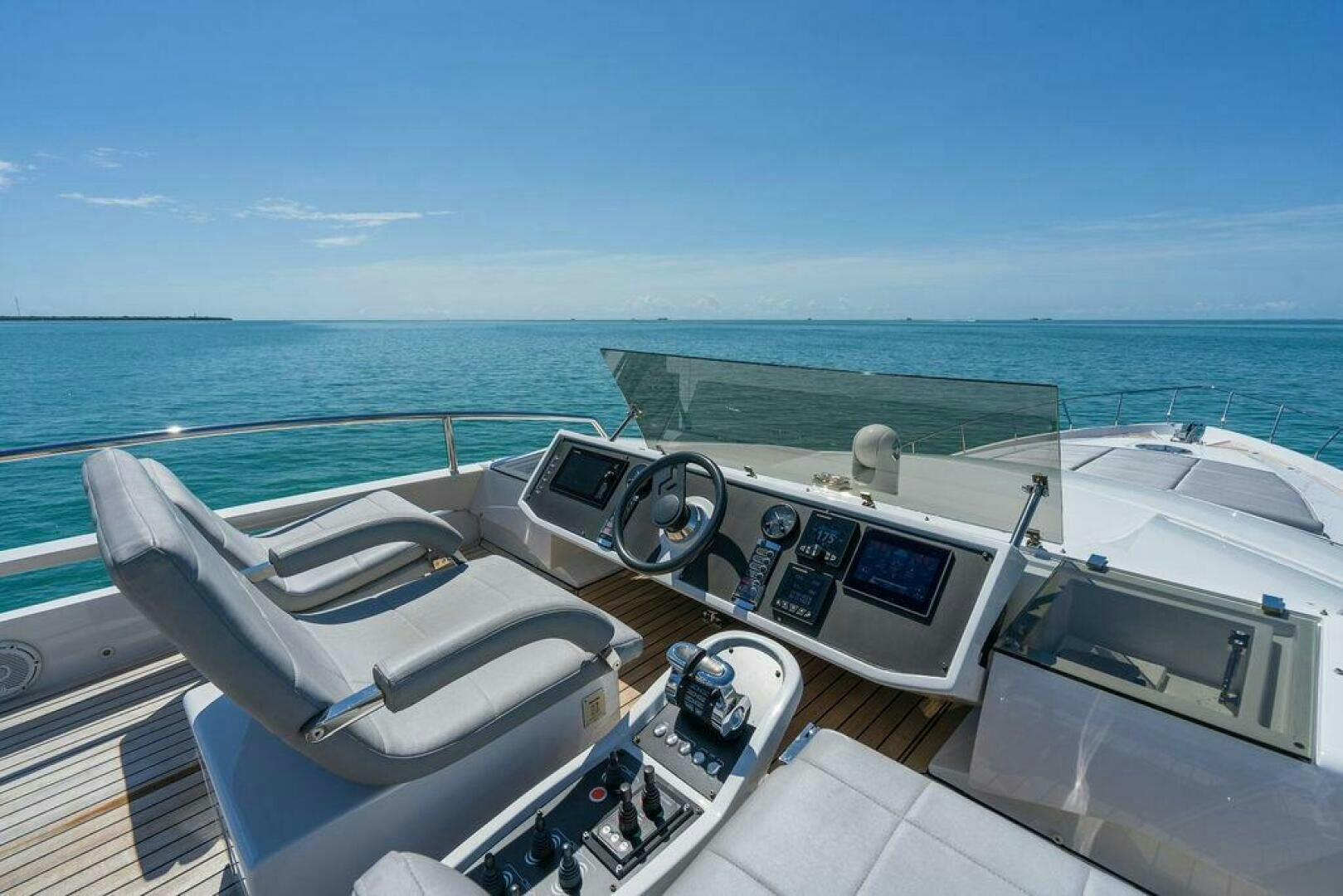 a boat on the water aboard VIDI Yacht for Sale