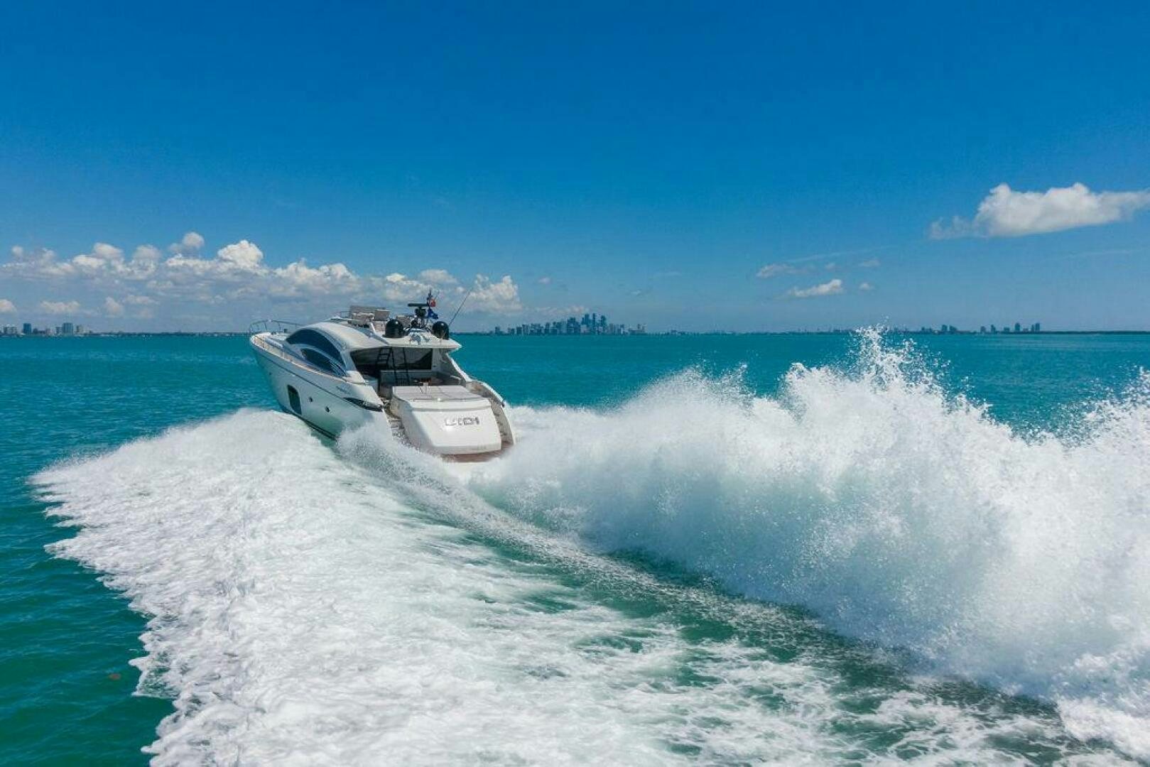a boat on the water aboard VIDI Yacht for Sale
