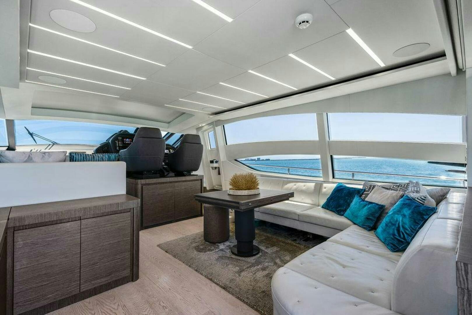 inside of a boat aboard VIDI Yacht for Sale