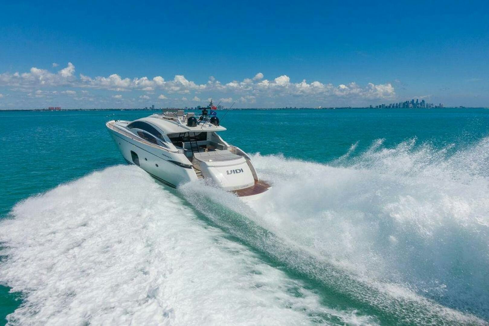a boat on the water aboard VIDI Yacht for Sale