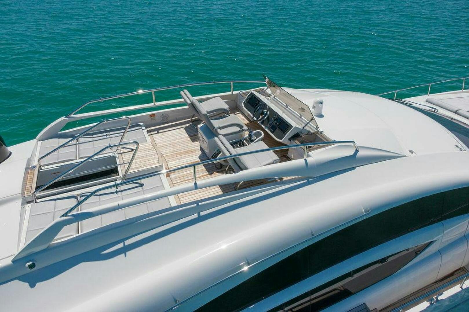 a boat on the water aboard VIDI Yacht for Sale