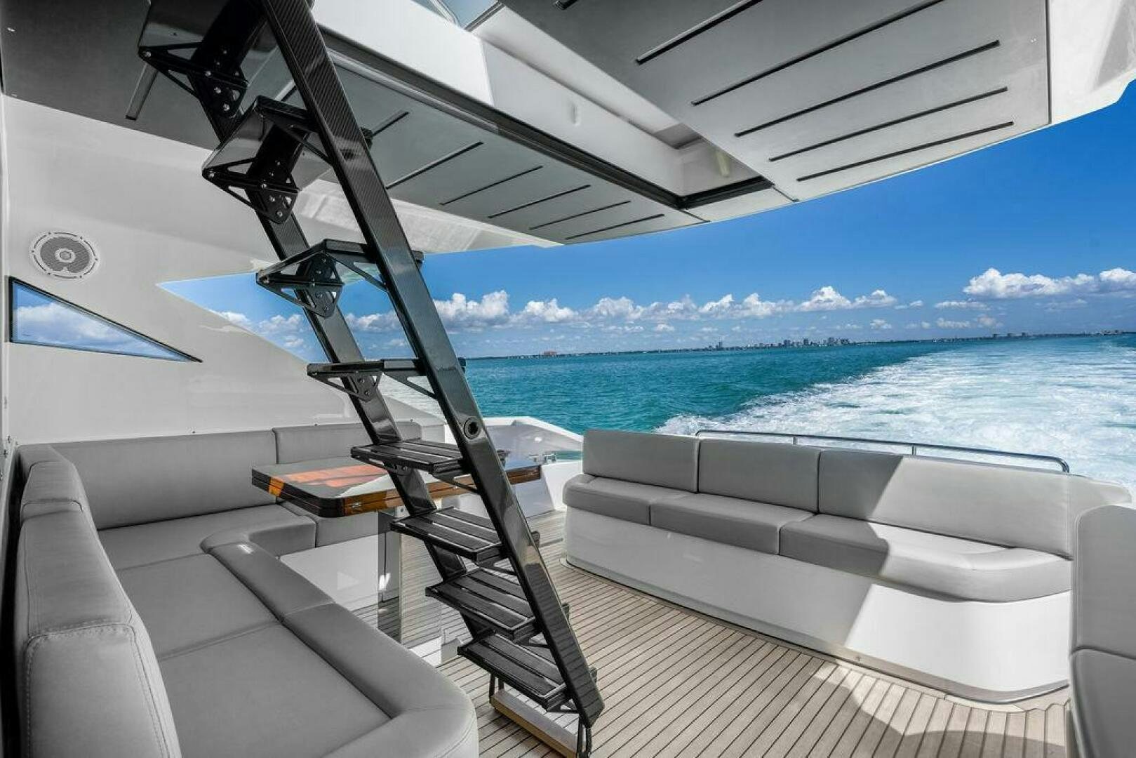 a boat on the water aboard VIDI Yacht for Sale