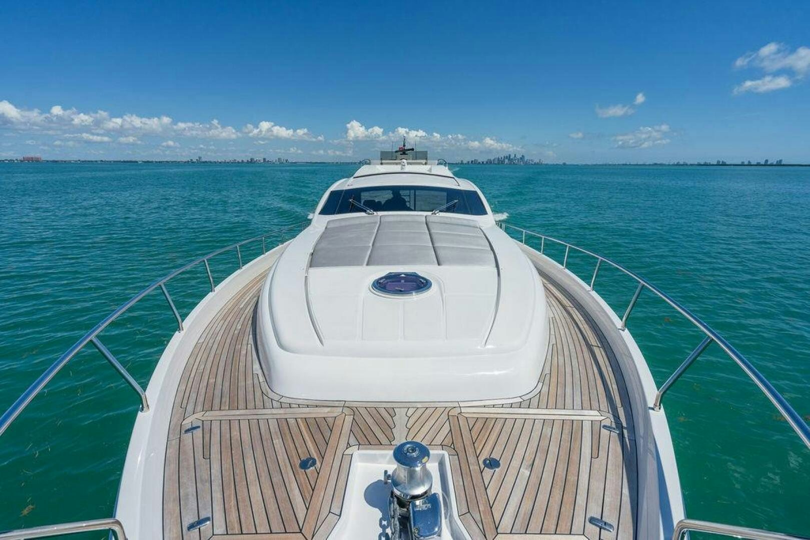 a boat on the water aboard VIDI Yacht for Sale