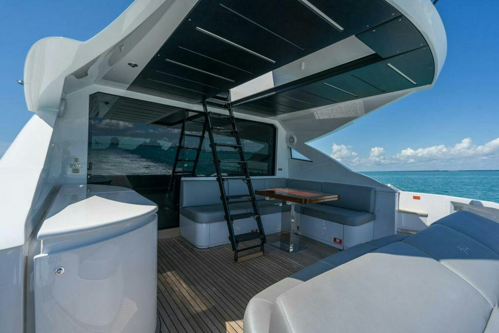 a boat on the water aboard VIDI Yacht for Sale