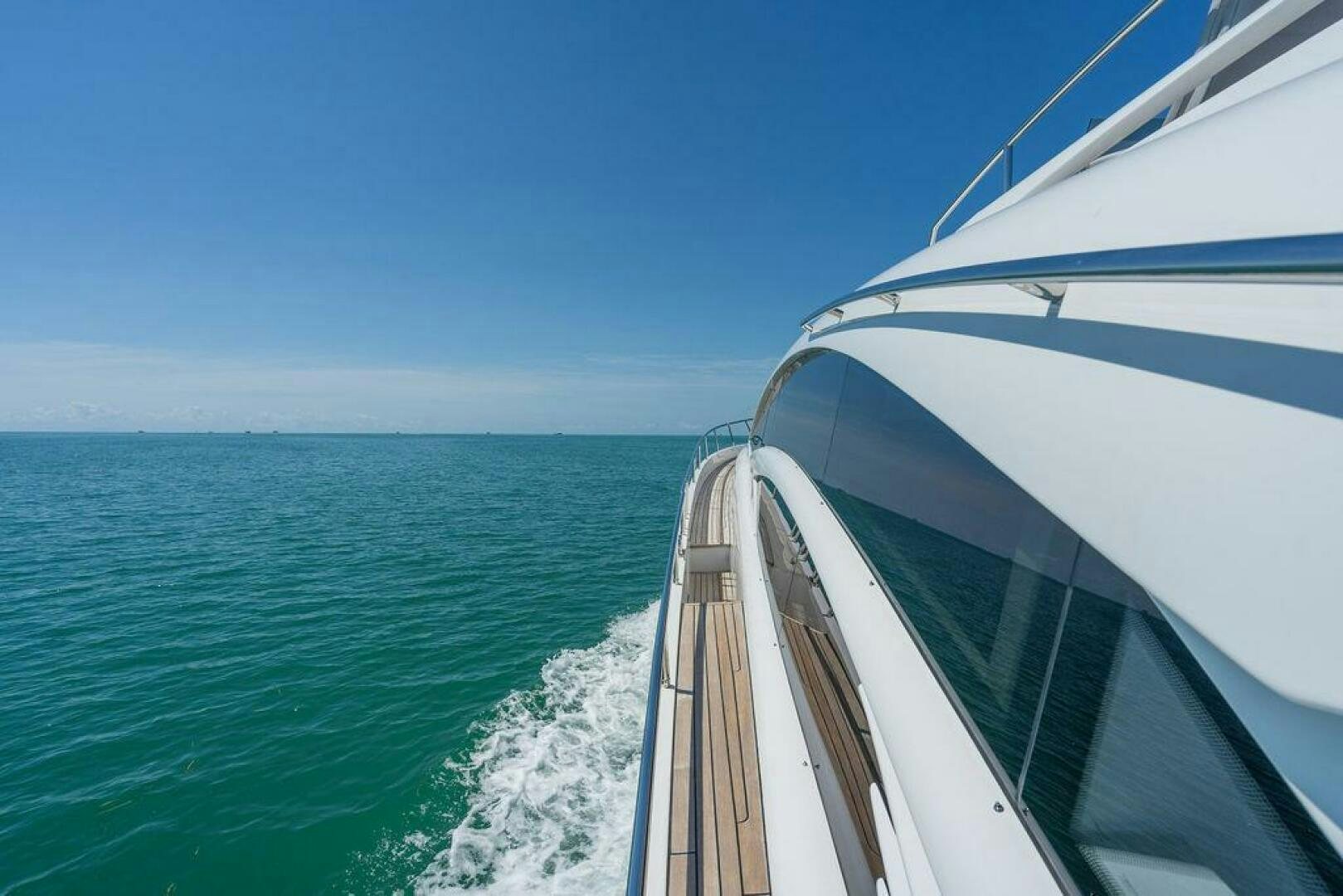 a boat on the water aboard VIDI Yacht for Sale