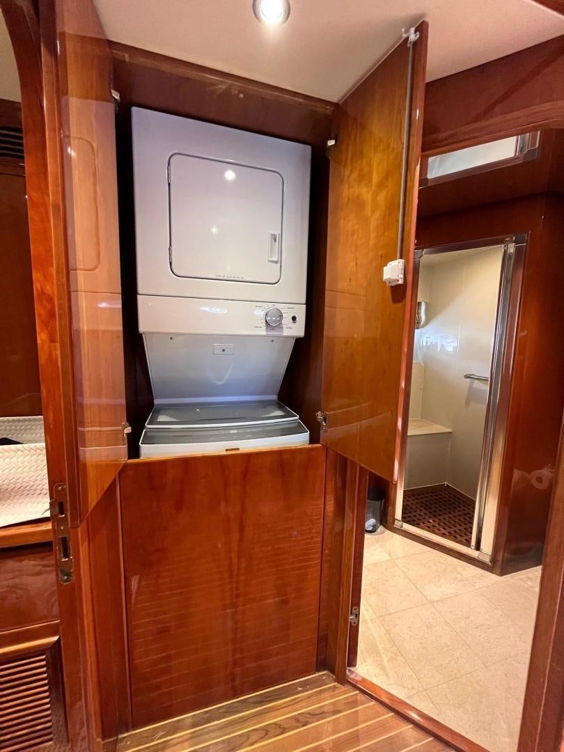 a room with a large tv aboard GRACE Yacht for Sale