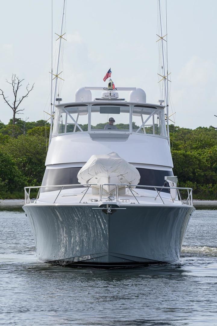 a boat in the water aboard LA LADY Yacht for Sale