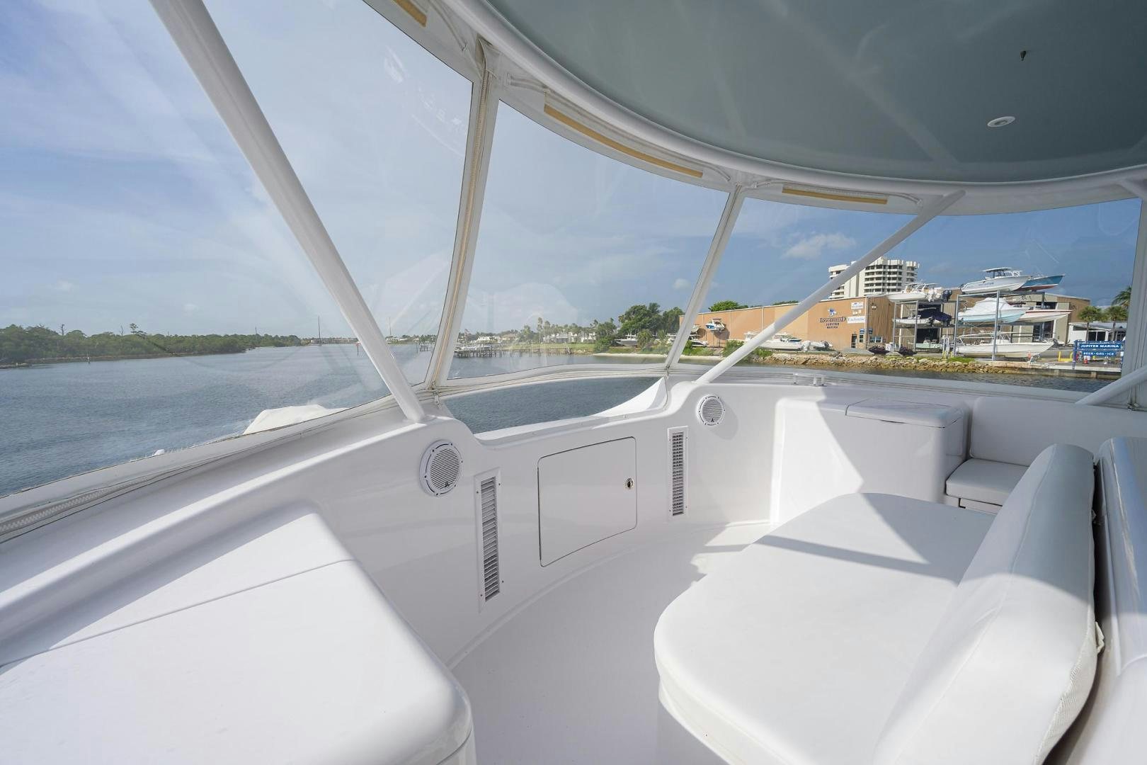 the inside of a boat aboard LA LADY Yacht for Sale