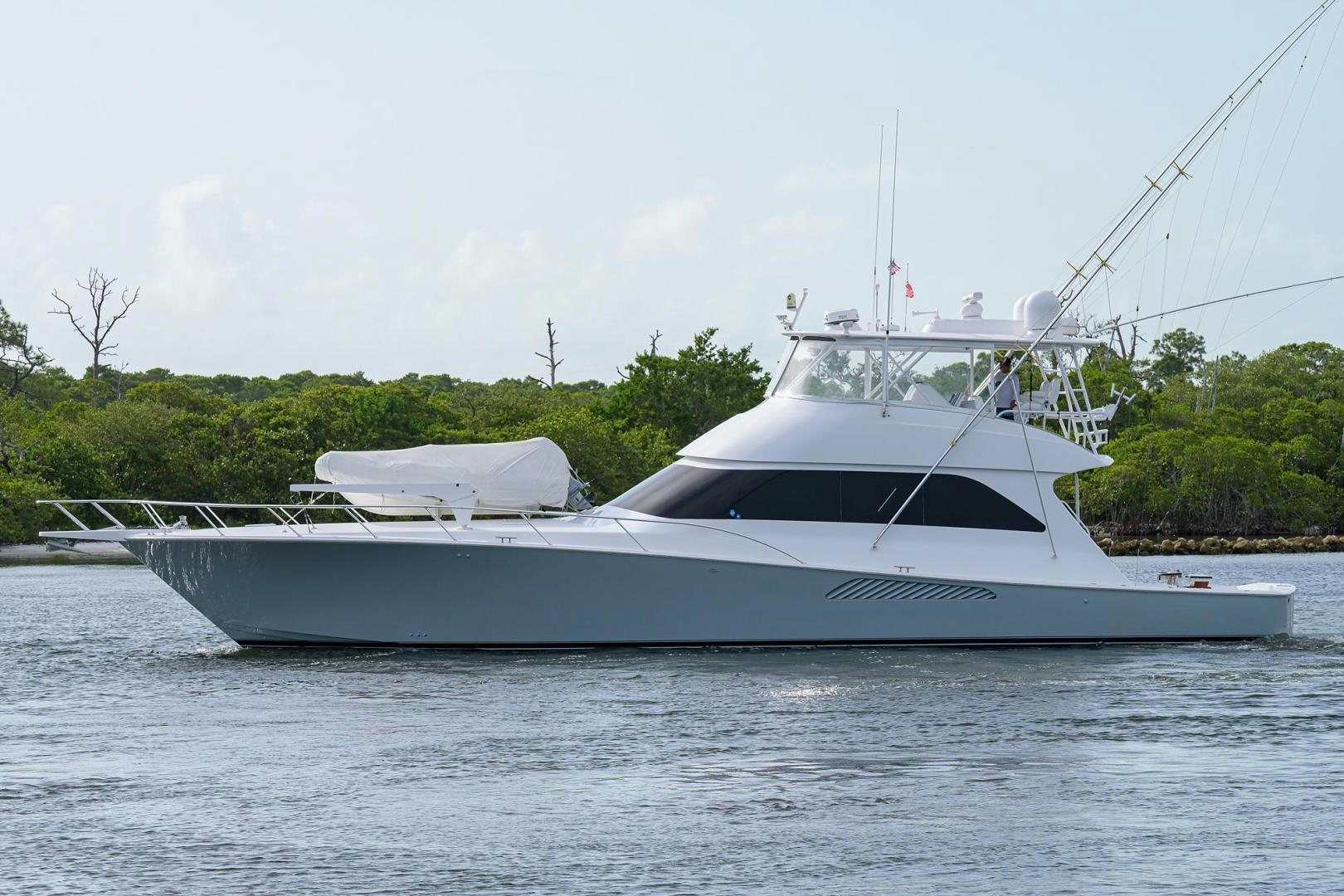 a boat on the water aboard LA LADY Yacht for Sale