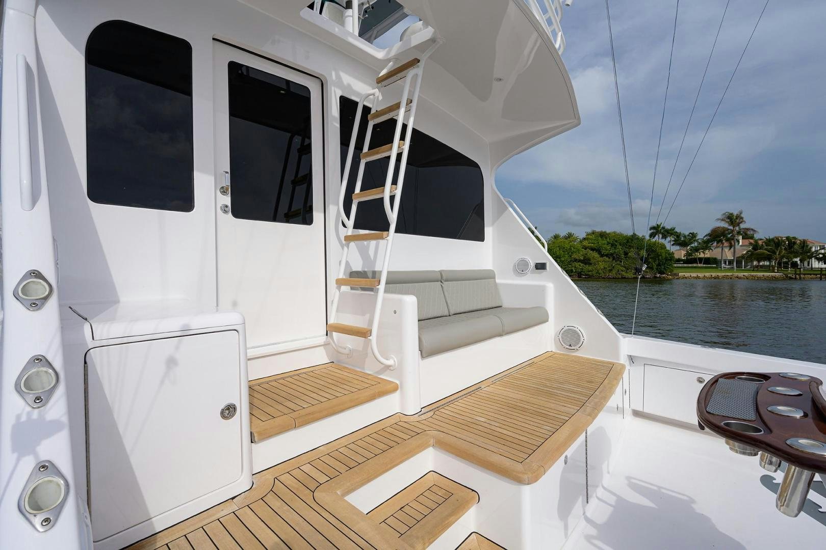 a boat on the water aboard LA LADY Yacht for Sale