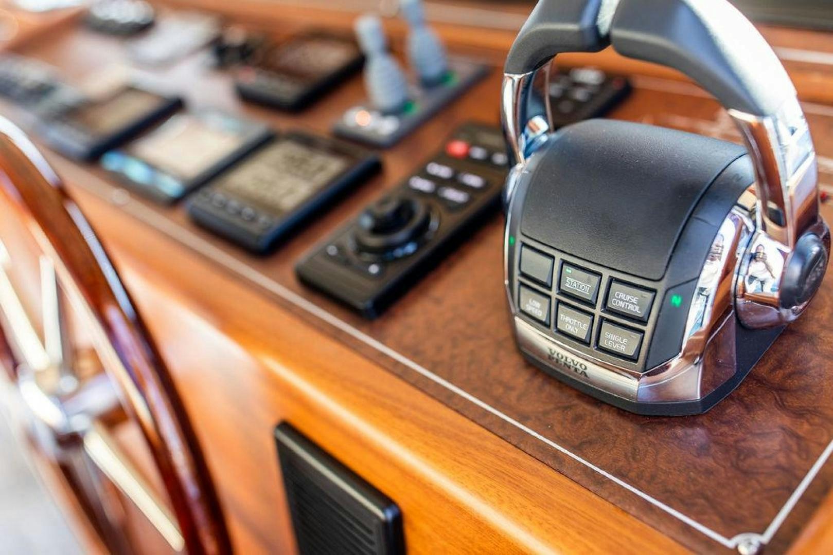 a close-up of a telephone aboard JESSICA Yacht for Sale