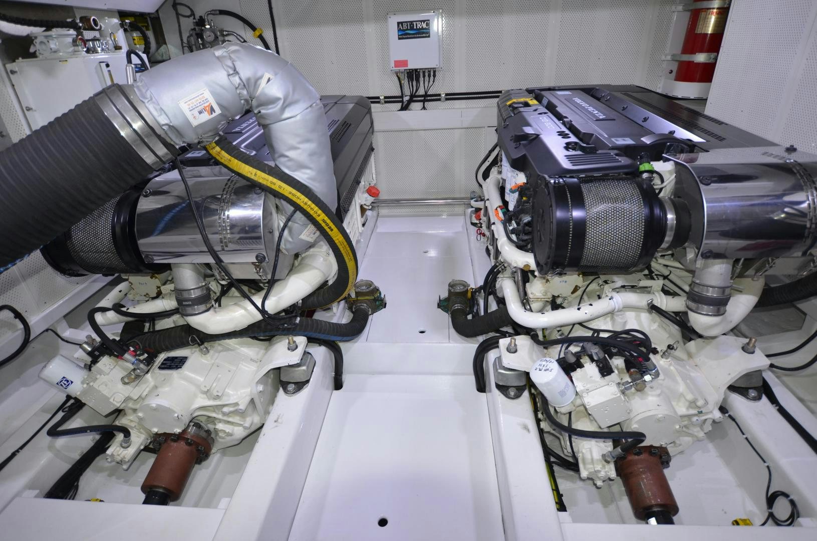 a machine with wires aboard JESSICA Yacht for Sale