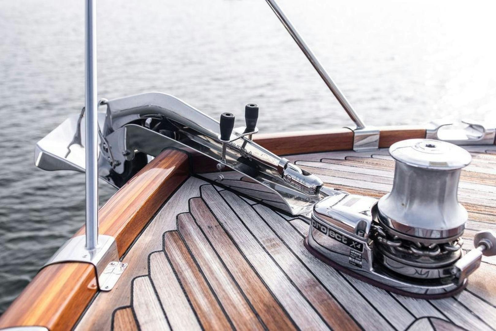 a boat on the water aboard JESSICA Yacht for Sale