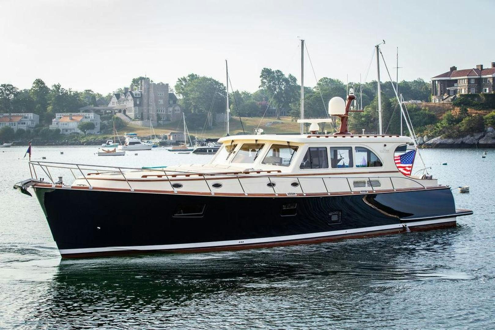 a boat on the water aboard JESSICA Yacht for Sale