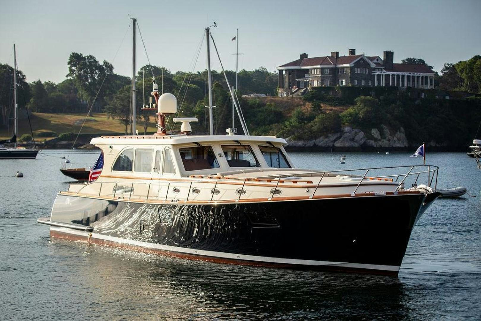 a boat in the water aboard JESSICA Yacht for Sale