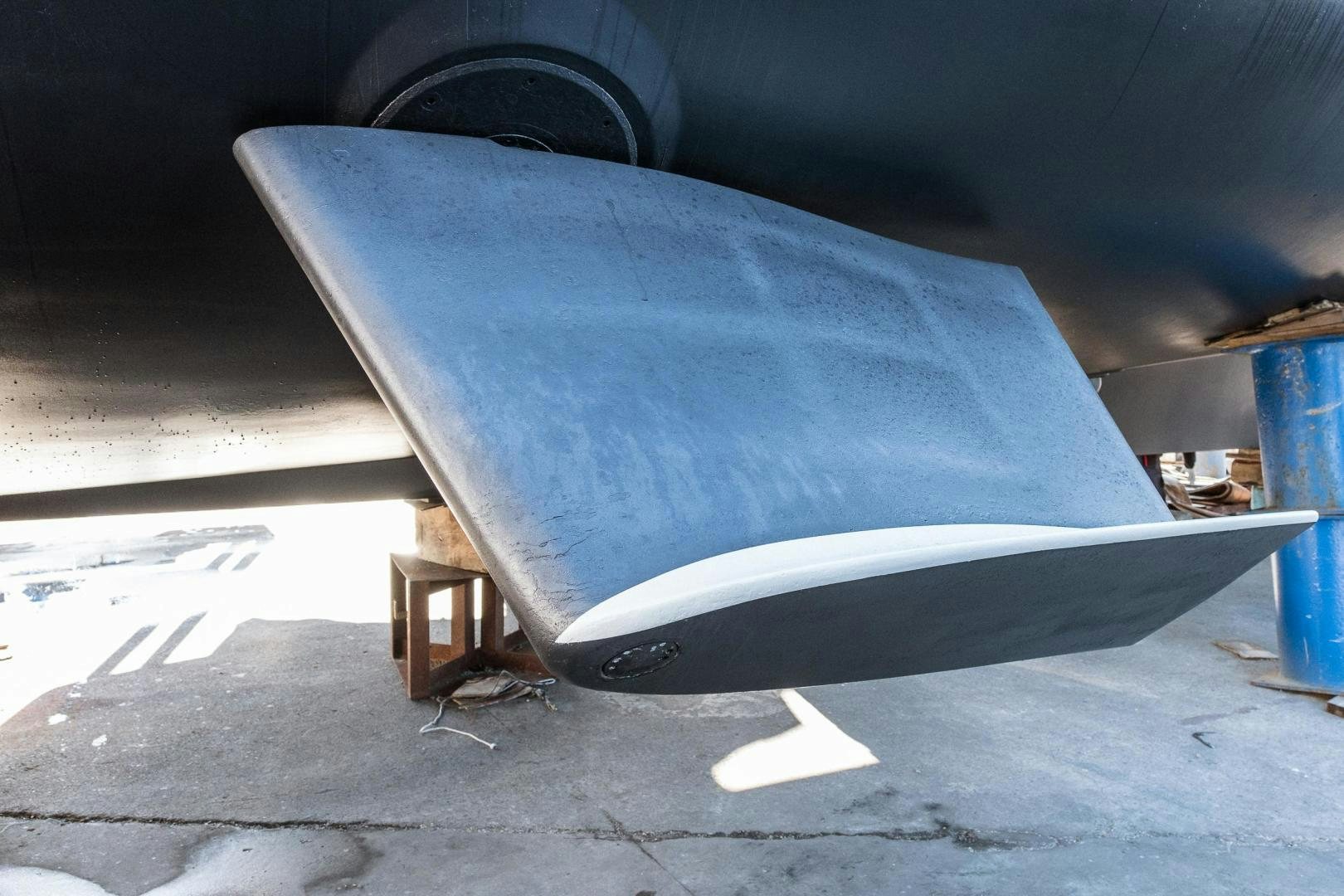 a shark under a car aboard AKAR XIII Yacht for Sale