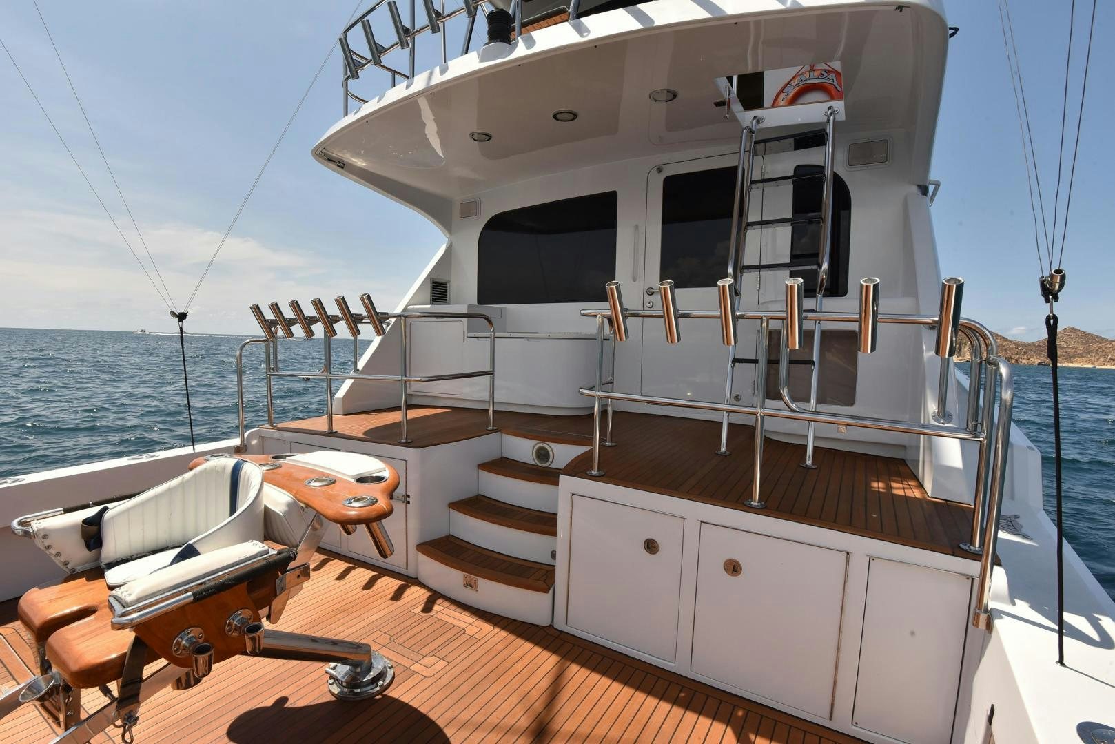 a boat on the water aboard SALSA Yacht for Sale